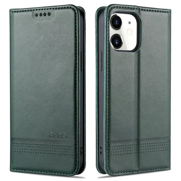 iPhone 12 Mini - Praktiskt Stilrent AZNS Plånboksfodral