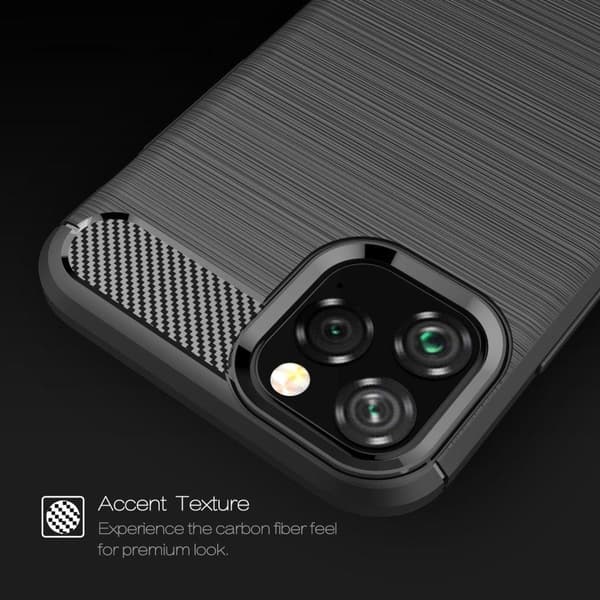 iPhone 12 Anti Shock Carbon Stöttålig Skal