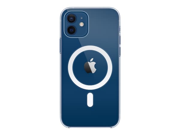 Apple - Baksidedeksel for mobiltelefon - med MagSafe - polykarbonat - blank - for iPhone 12, 12 Pro