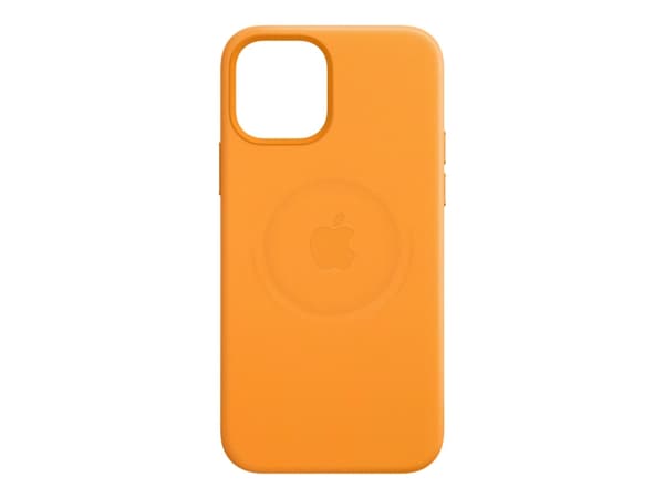 Apple - Baksidedeksel for mobiltelefon - med MagSafe - lær - california-valmue - for iPhone 12 mini