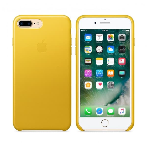 Apple iPhone 7 Plus / 8 Plus Läderskal Original - Sunflower