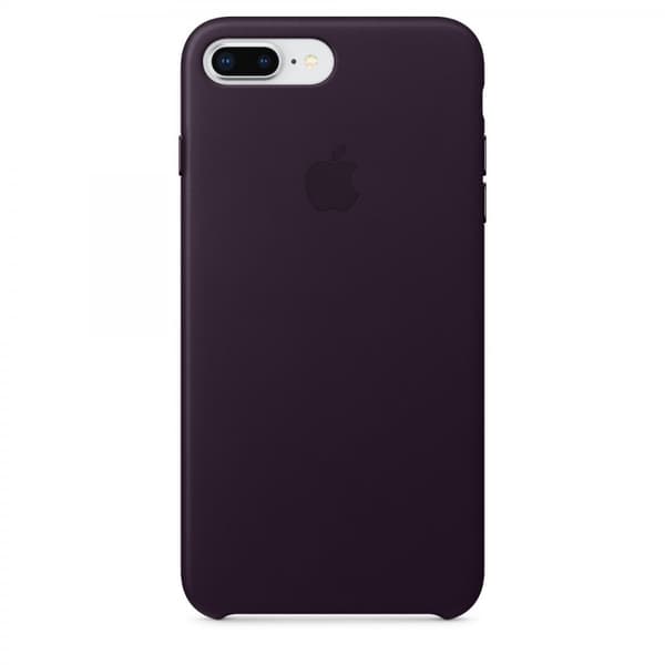 Apple iPhone 8 Plus / 7 Plus Läderskal Original - Dark Aubergine