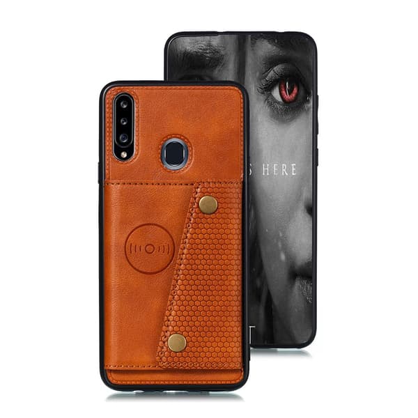 Stilsäkert Skal med Kortfack - Samsung Galaxy A20S