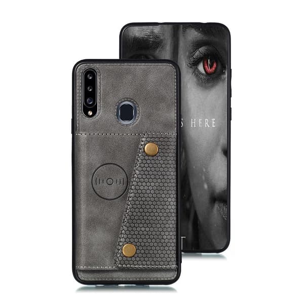 Stilsäkert Skal med Kortfack - Samsung Galaxy A20S