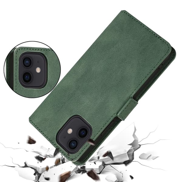 Exklusivt Smidigt Plånboksfodral FLOVEME - iPhone 12 Mini