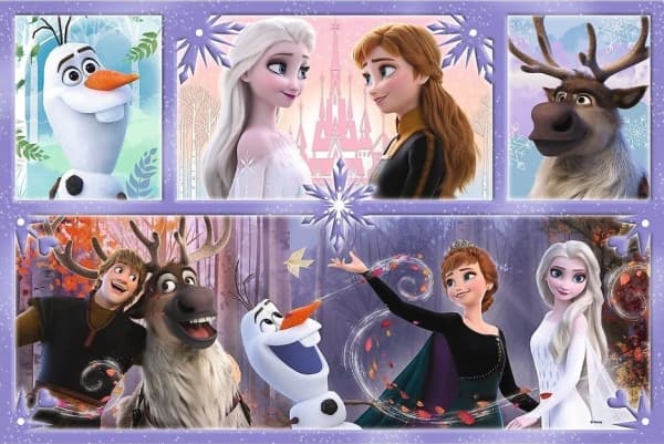 Puzzle 24el Maxi Maailma täynnä taikaa. Ice Age. Frozen 2 14345 Trefl