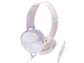 Pikkukuva 4 / 4: Stereo headphones wit mi c Rebeltec MONTANA Whit