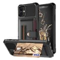 Miniatyrbild 8 av 11: iPhone 12 - Stöttåligt Stilsäkert Skal med Kortfack
