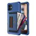 Miniatyrbild 5 av 11: iPhone 12 - Stöttåligt Stilsäkert Skal med Kortfack