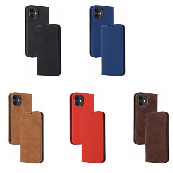 Professionellt Smidigt Plånboksfodral FLOVEME - iPhone 12 Mini