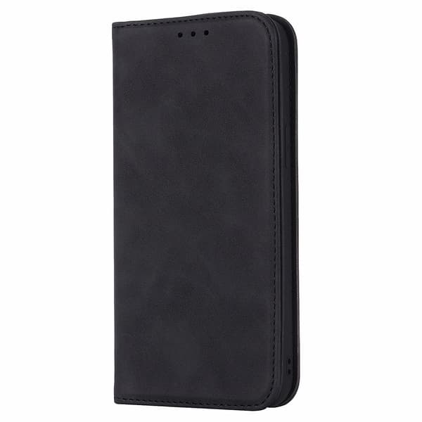 Professionellt Smidigt Plånboksfodral FLOVEME - iPhone 12 Mini Svart
