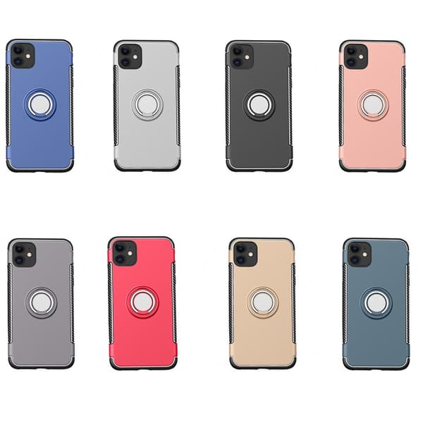 iPhone 12 - Skal med Ringh�llare
