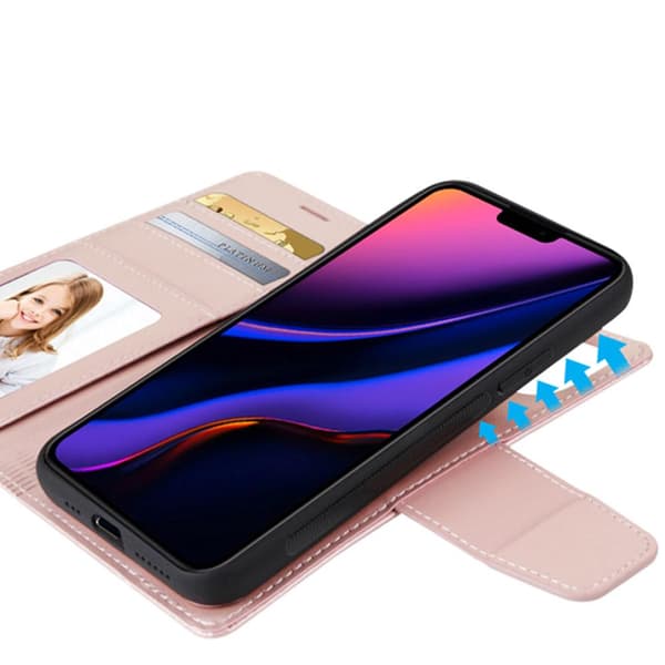 iPhone 12 - Exklusivt 2-1 HANMAN Plånboksfodral