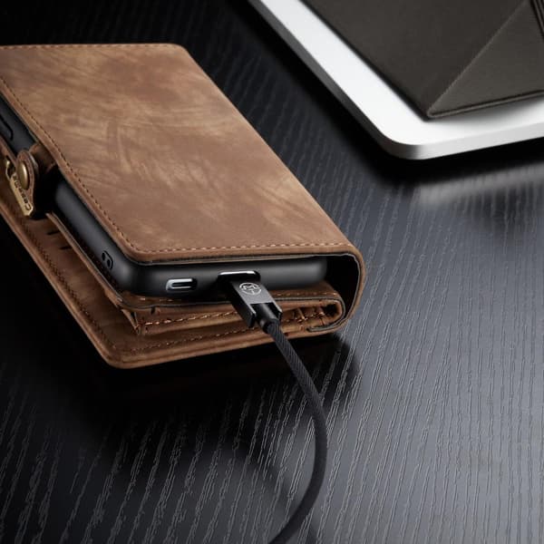 Samsung Galaxy S21 Ultra CASEME 2-in-1 Detachable - Brown