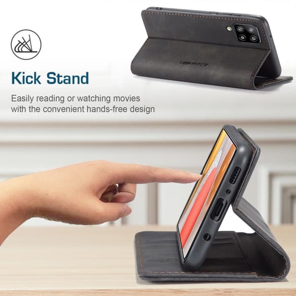 CASEME Retro tegnebog taske til Samsung Galaxy S21
