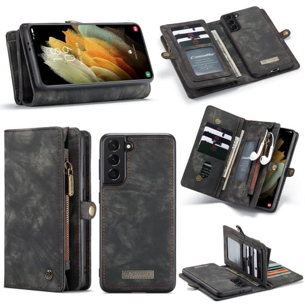 Samsung Galaxy S21 CASEME 2-in-1 Detachable - Grey/Black
