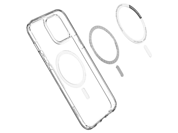 Spigen ACS02625, Omslag, Apple, iPhone 12 / iPhone 12 Pro, 15,5 cm (6.1"), Transparent