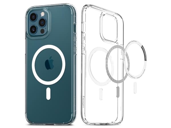 Spigen ACS02625, Omslag, Apple, iPhone 12 / iPhone 12 Pro, 15,5 cm (6.1"), Transparent