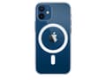 Miniatyrbild 3 av 5: Apple - Baksidesskydd för mobiltelefon - med MagSafe - polykarbonat - klar - för iPhone 12 mini