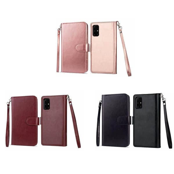 Samsung Galaxy A71 - Robust Praktiskt 9-Kort Plånboksfodral