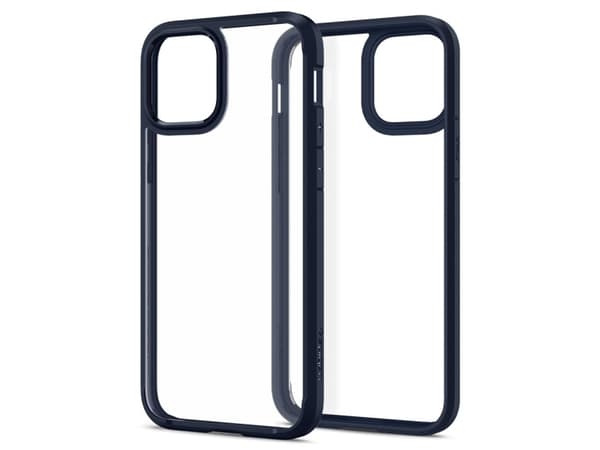 Spigen Ultra Hybrid, Omslag, Apple, iPhone 12 / iPhone 12 Pro, 15,5 cm (6.1"), Blå