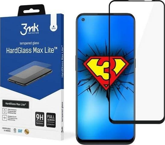 3MK 3MK HG Max Lite OnePlus Nord N100 svart/svart