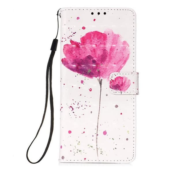 Plånboksfodral Samsung Galaxy S21 Plus – Rosa Blomma
