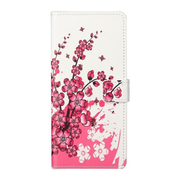 Plånboksfodral Samsung Galaxy S21 Plus - Körsbärsblommor