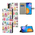 Pikkukuva 1 / 5: Lompakkokotelo Samsung Galaxy S21 - Pöllöt Juhlissa