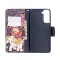Miniatyrbild 5 av 5: Plånboksfodral Samsung Galaxy S21 Plus – Indiskt / Elefant