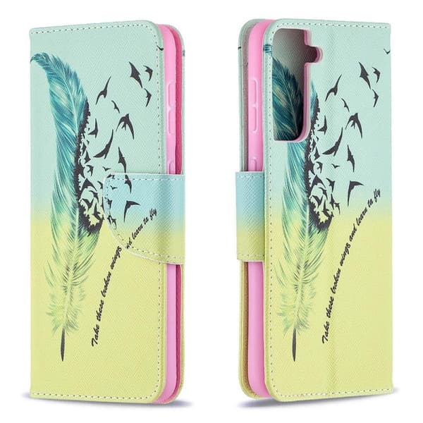 Plånboksfodral Samsung Galaxy S21 – Take These Broken Wings