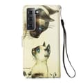 Miniatyrbild 5 av 5: Plånboksfodral Samsung Galaxy S21 – Katter