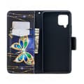 Miniatyrbillede 3 af 4: Plånboksfodral Samsung Galaxy A42 - Guldfjäril