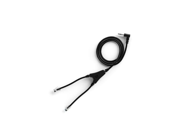 EPOS CEHS-MB 01 Electronic hook switch adapter for wireless headset mobile phone black for SDW 5013T 5016T 5033T 5036T 5063T 5066T