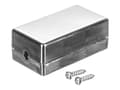 Miniatyrbilde 1 av 5: Netrack - Nettverkkopler - 8-pin IDC til 8-pin IDC - FTP - CAT 5e - sølv