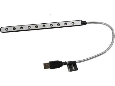 Esperanza EA148, Lampe, Sort, Sølv, 5 V, 0.5 A