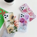 Miniatyrbillede 3 af 6: iPhone 12 & 12 Pro case kunstig perlemor solsikkeblomster