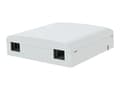 Miniatyrbild 1 av 2: Qoltec - Fiberoptikdistribueringsbox - inomhus - 2 portar