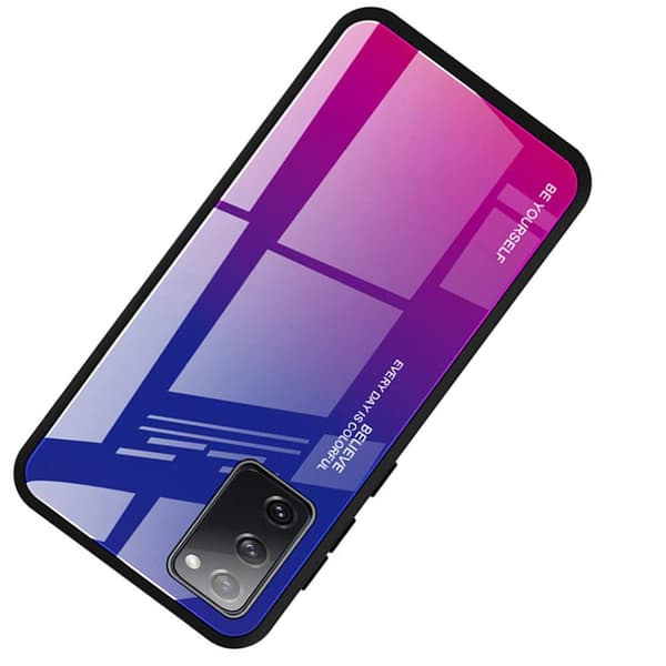 Genomtänkt Skal (NKOBEE) - Samsung Galaxy S20 FE Blå/Rosa Blå/Rosa