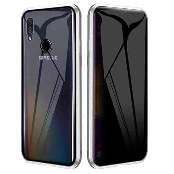 Stilsäkert Dubbelt Magnetiskt Skal - Samsung Galaxy A20E