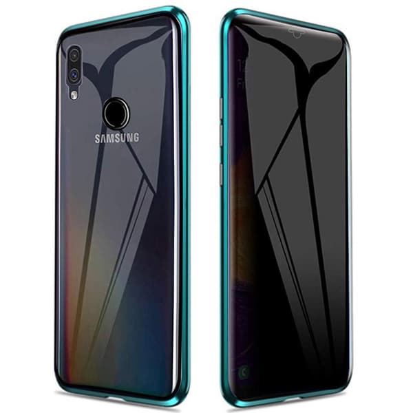 Stilsäkert Dubbelt Magnetiskt Skal - Samsung Galaxy A20E