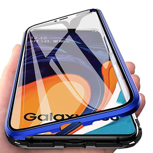Stilsäkert Dubbelt Magnetiskt Skal - Samsung Galaxy A20E