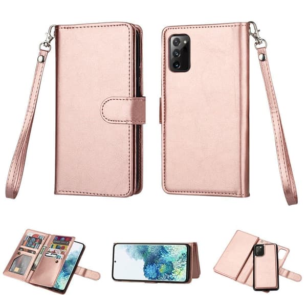 Samsung Galaxy Note 20 - Stilrent Robust 9-Korts Plånboksfodral