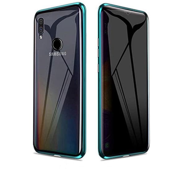 Samsung Galaxy A20E - Stilrent Skyddande Dubbelt Magnetiskt Skal