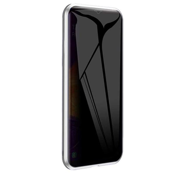 Samsung Galaxy A20E - Stilrent Skyddande Dubbelt Magnetiskt Skal