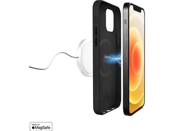 PURO IPC1261SKYMAGBLK, Suojus, Apple, iPhone 12/12 Pro, 15,5 cm (6.1"), Musta