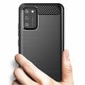 Miniatyrbild 6 av 6: Stöttåligt Armor Carbon TPU-skal Samsung A02s