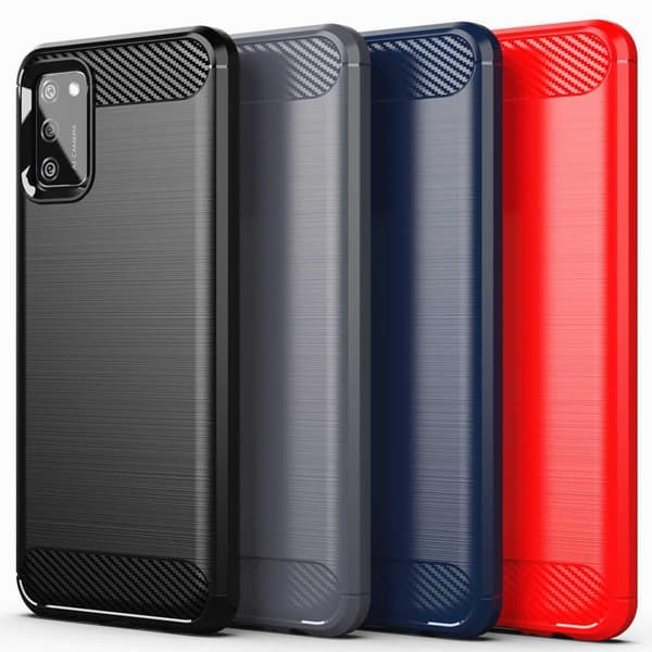 Stöttåligt Armor Carbon TPU-skal Samsung A02s