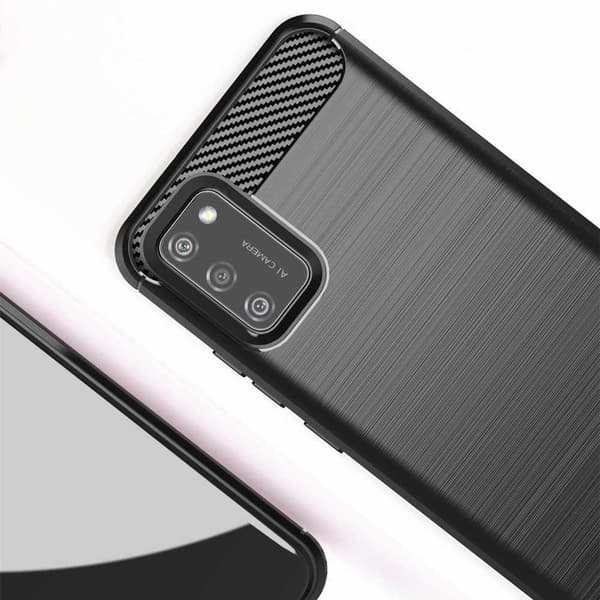 Stöttåligt Armor Carbon TPU-skal Samsung A02s
