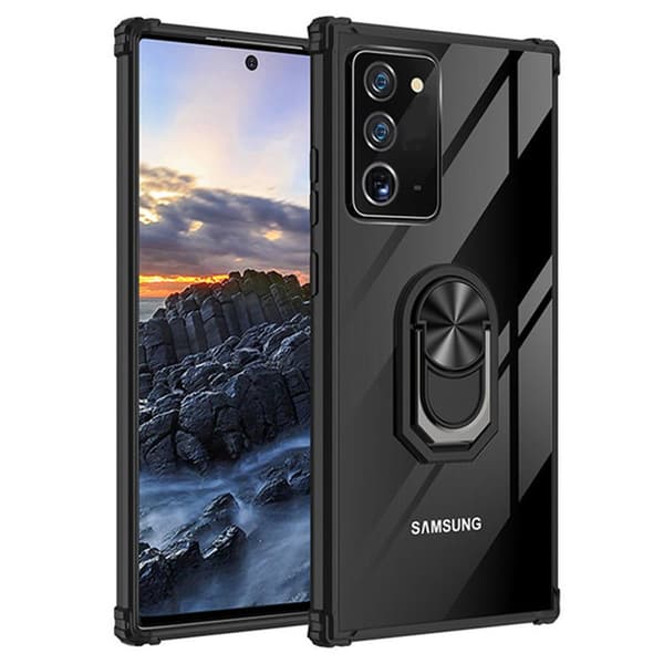 Samsung Galaxy Note 20 - Praktiskt Skyddsskal med Ringhållare